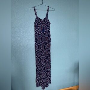 Paisley, navy jumpsuit